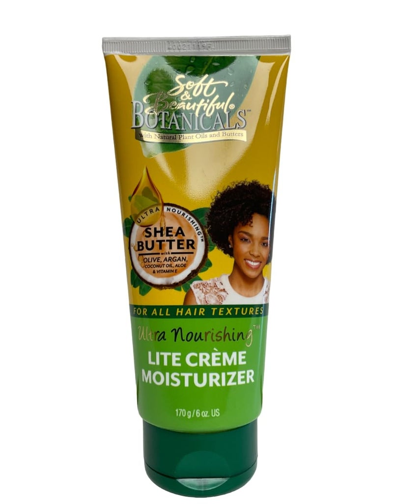 Soft & Beautiful Soft+Beaut Creme Moisturizer Ultra Lite 6 Ounce (177ml) (3 Pack) - Image 1